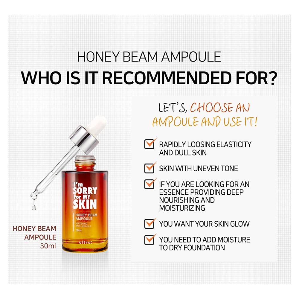 I'M SORRY FOR MY SKIN Facial Skin Ampoule 30ml - Lahab Beauty | لهب بيوتي