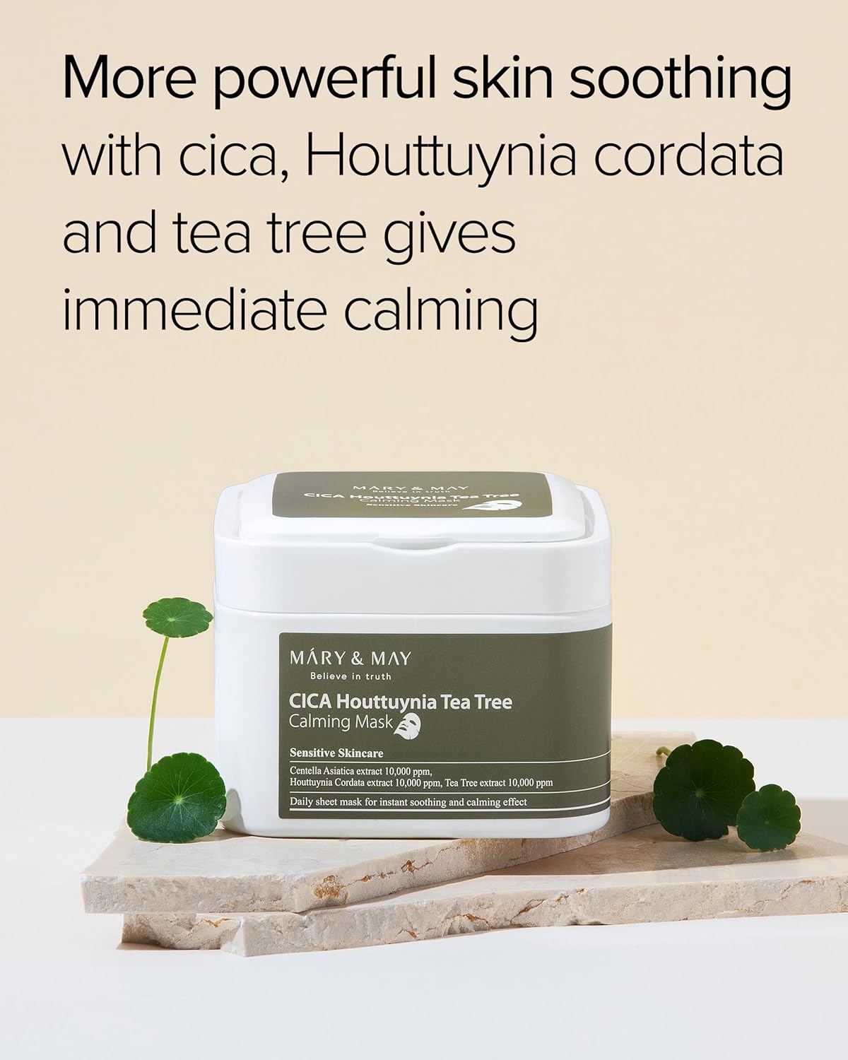 Mary&May CICA Houttuynia Tea Tree Calming Mask - Lahab Beauty | لهب بيوتي