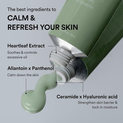 ABIB Heartleaf Crème Calming Tube (70ml) - Lahab Beauty | لهب بيوتي