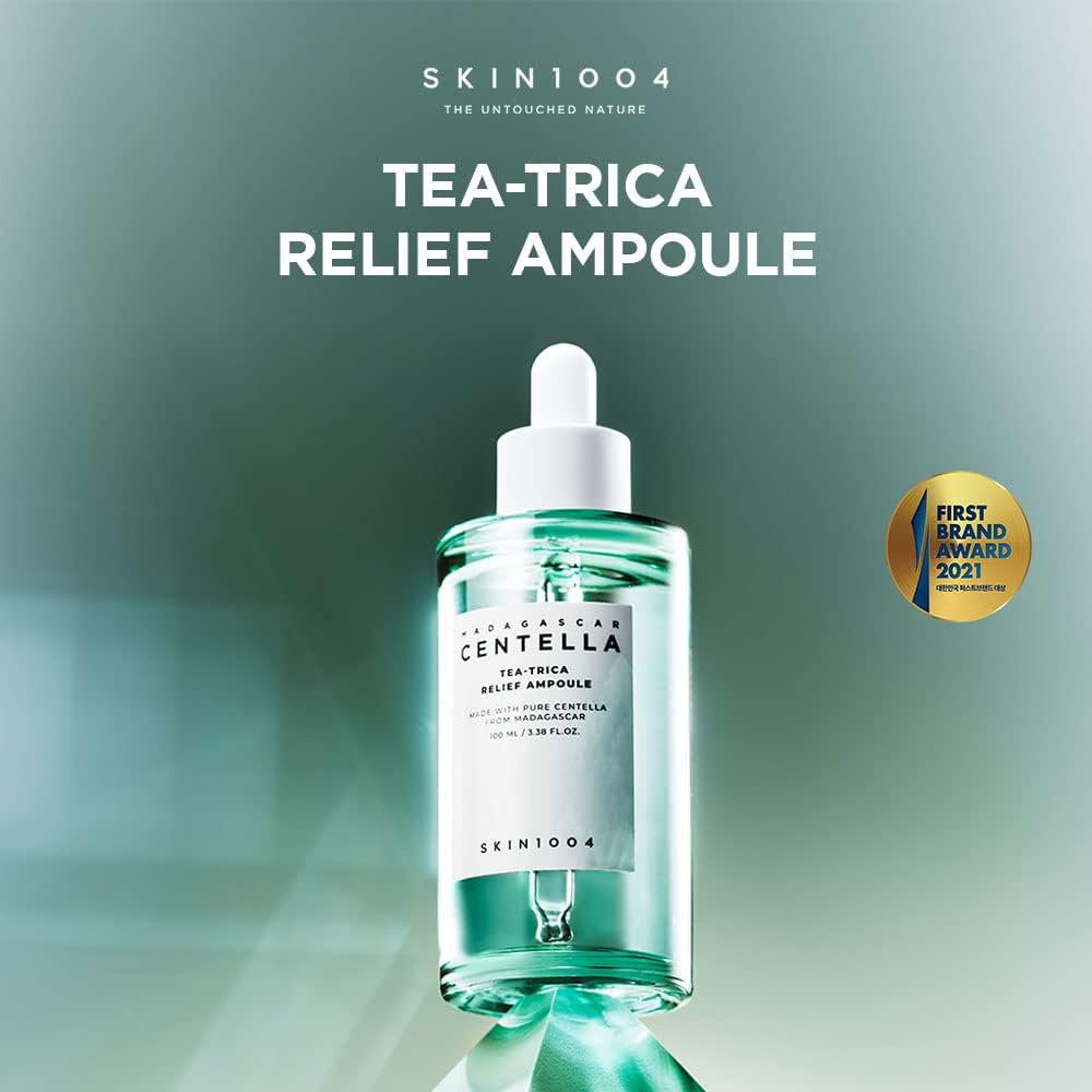 [SKIN1004] Madagascar Centella Tea-Trica Relief Ampoule 100ml - Lahab Beauty | لهب بيوتي