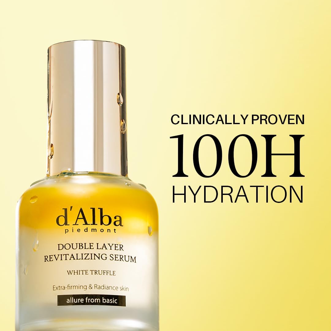 d’Alba White Truffle Revitalizing Vegan Double Serum (30ml) - Lahab Beauty | لهب بيوتي