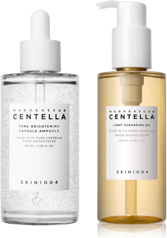 SKIN1004 Madagascar Centella Brightening & Cleansing Duo Set ✨🌿 - Lahab Beauty | لهب بيوتي
