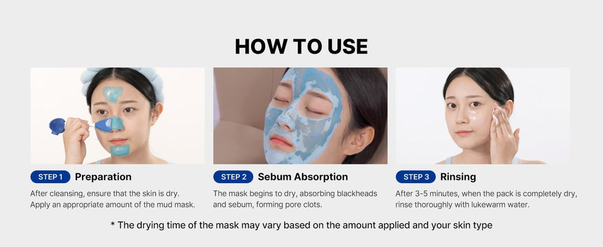 Medicube Zero Pore Blackhead Mud Facial Mask - Lahab Beauty | لهب بيوتي