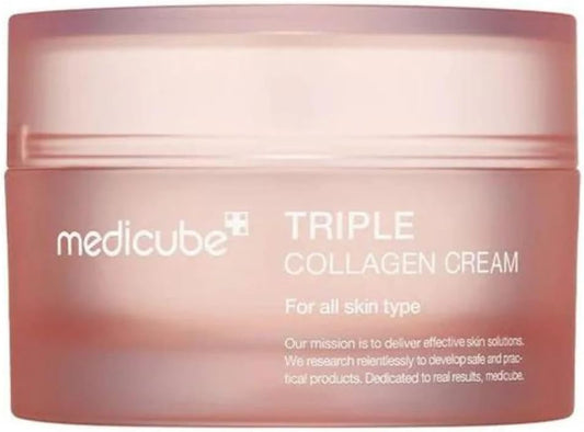 [Medicube] Triple Collagen Cream – Lift, Firm & Glow 💖✨ | 50ml - Lahab Beauty | لهب بيوتي