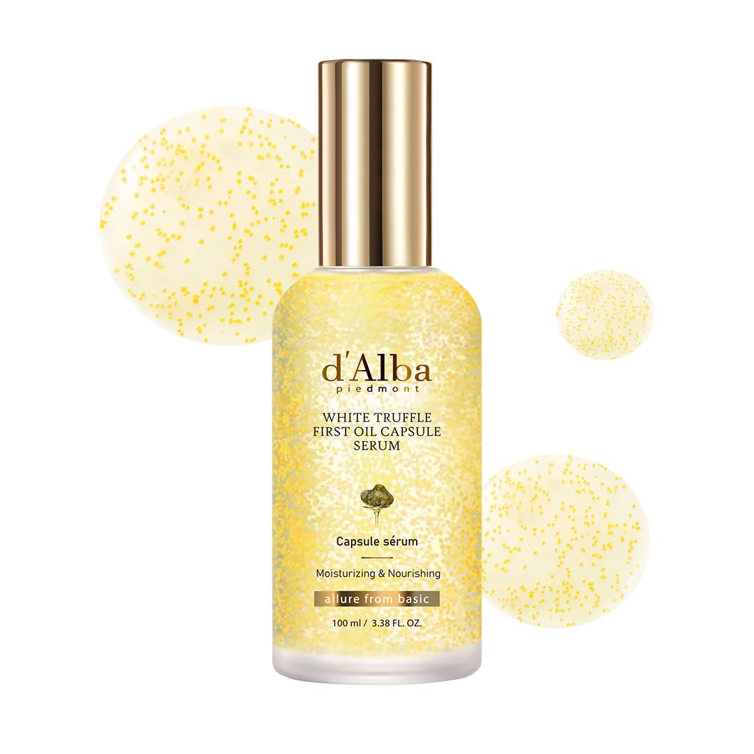 d'alba Piedmont White Truffle Oil Capsule Serum - Lahab Beauty | لهب بيوتي
