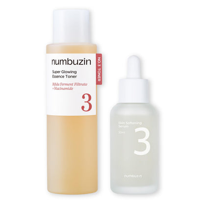 numbuzin No.3 Glowing Skin Duo - Lahab Beauty | لهب بيوتي