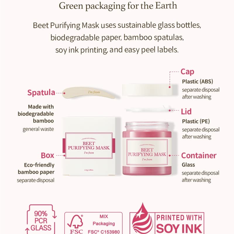I’m From Beet Purifying Mask - Lahab Beauty | لهب بيوتي