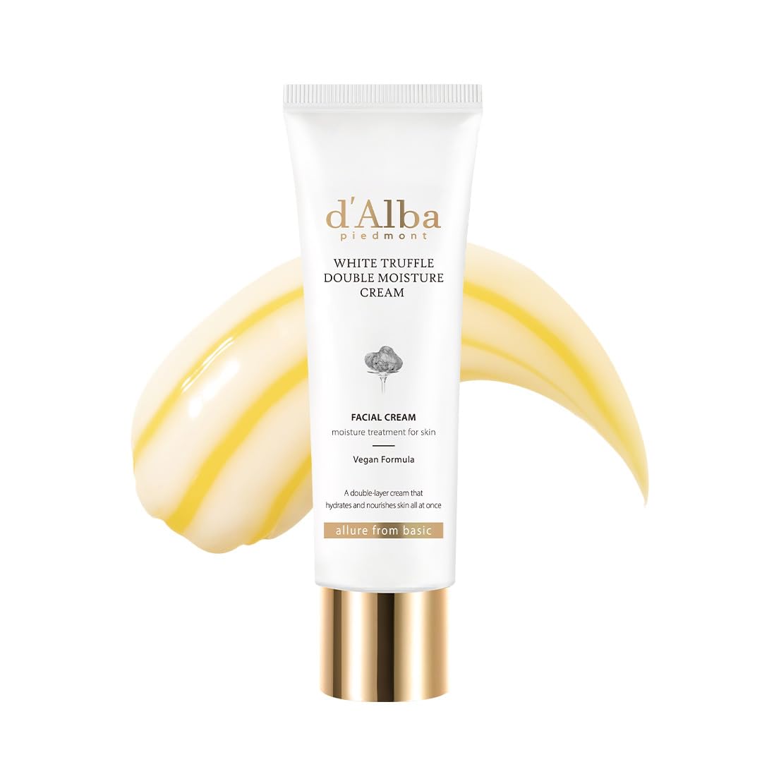 d’Alba Italian White Truffle Double Serum & Cream (70g) - Lahab Beauty | لهب بيوتي