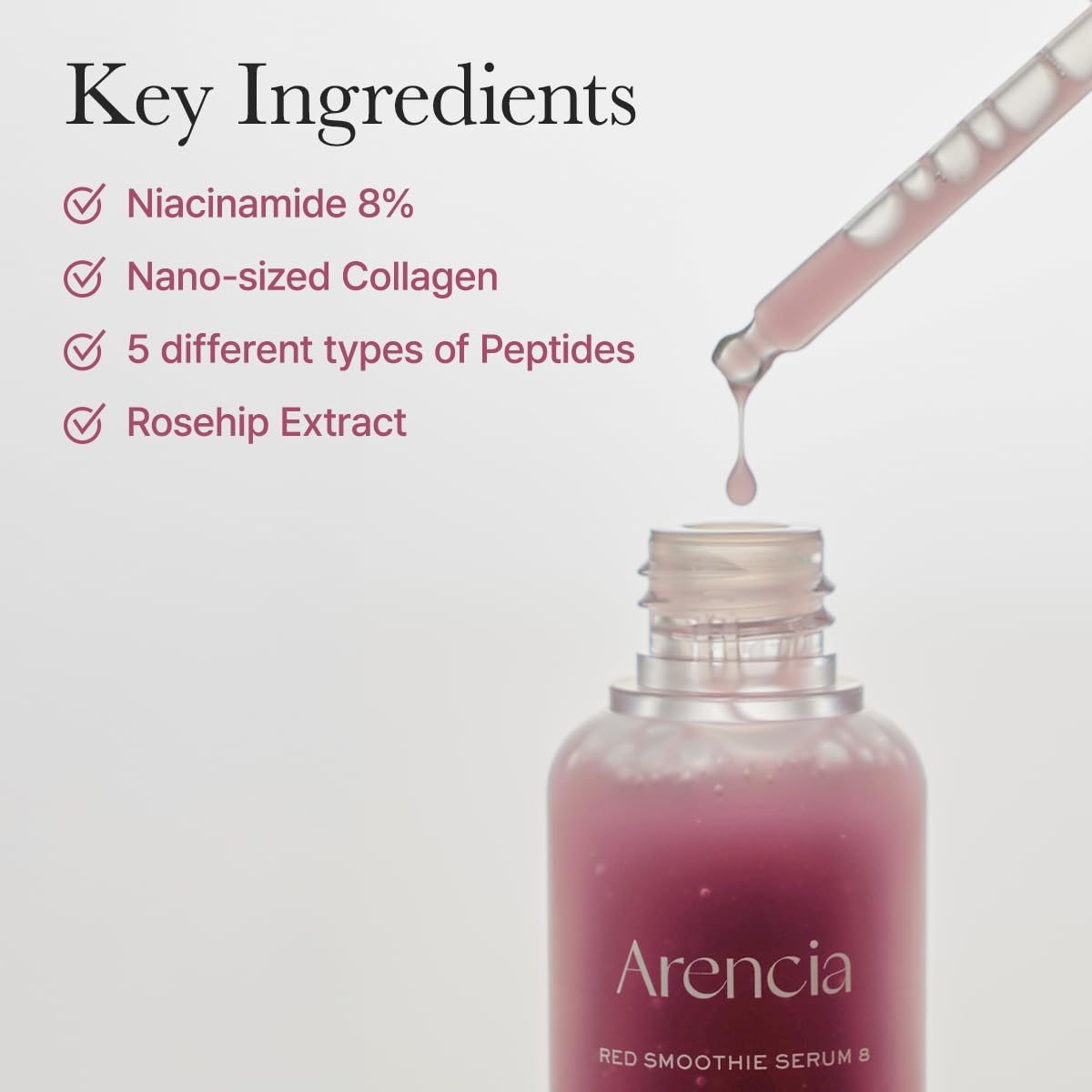 Arencia Red Collagen Serum Duo – Pore Perfection, Glow & Soothing Care ❤️✨ - Lahab Beauty | لهب بيوتي