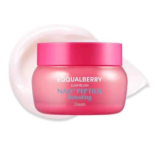 EQQUALBERRY NAD+ Peptide Boosting Cream (1.69 fl.oz / 50ml) - Lahab Beauty | لهب بيوتي