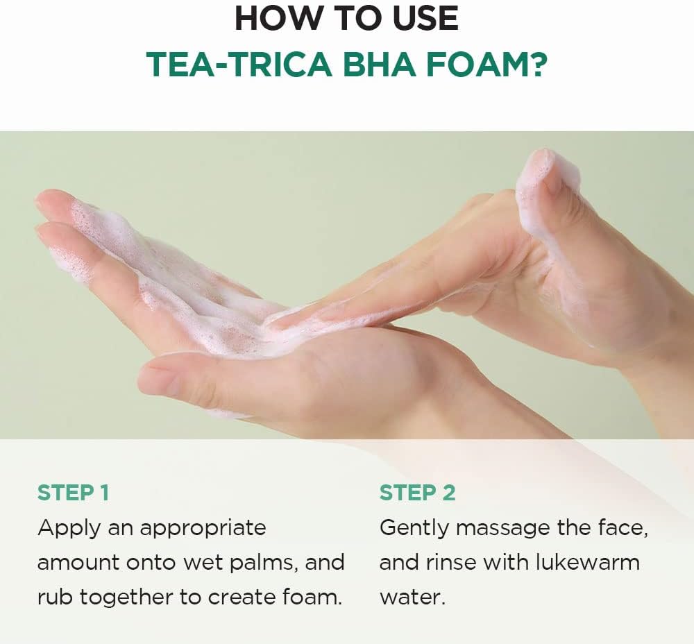 [SKIN1004] Madagascar Centella Tea-Trica BHA Foam - 125ml - Lahab Beauty | لهب بيوتي