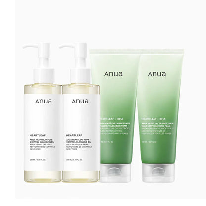 [Anua] BOGO Double Cleansing Duo - Lahab Beauty | لهب بيوتي