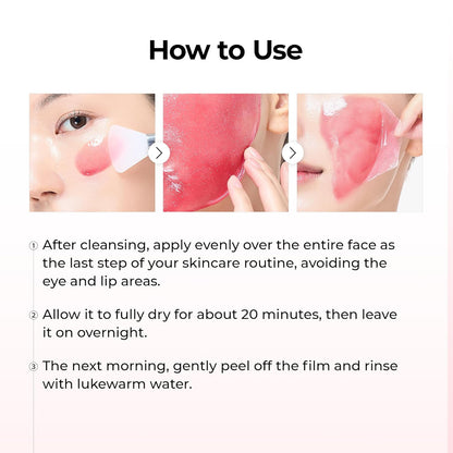 Dr.Melaxin TX Astaxanthin Triple Overnight Wrapping Mask - 80ml - Lahab Beauty | لهب بيوتي