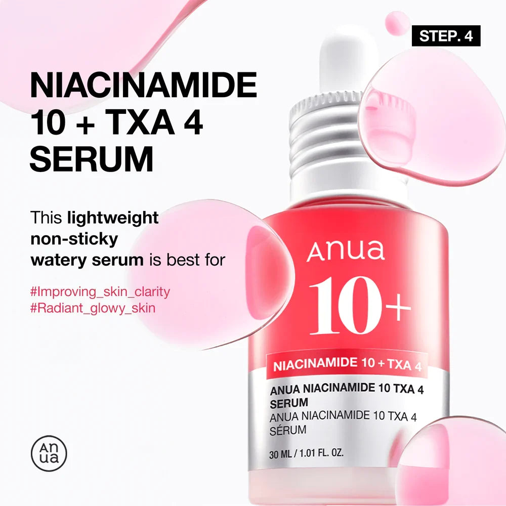 [Anua] 6-step Korean Skincare Set - Lahab Beauty | لهب بيوتي
