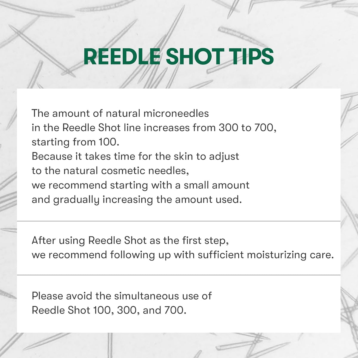 [VT COSMETICS] Pro Cica Reedle Shot 300 - Lahab Beauty | لهب بيوتي