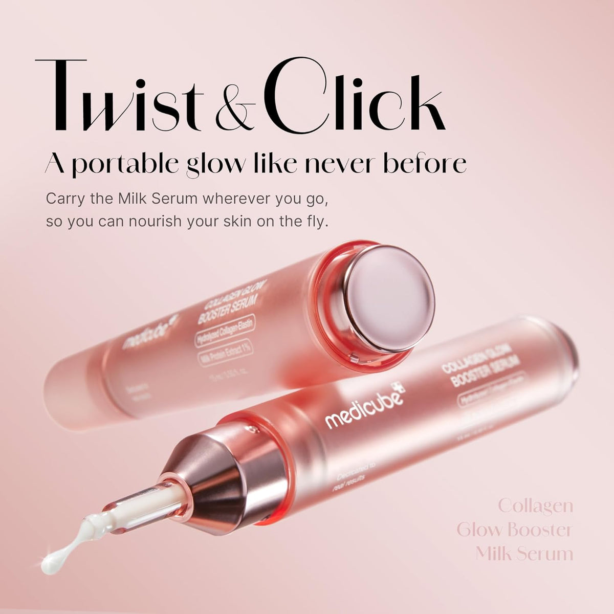 Medicube Milky Collagen Double Glow Lock Duo - Lahab Beauty | لهب بيوتي