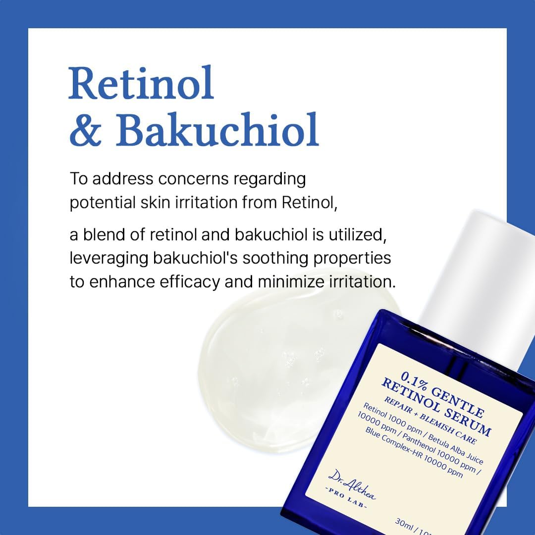 [DR. Althea] 0.1% Gentle Retinol Serum 30ml - Lahab Beauty | لهب بيوتي
