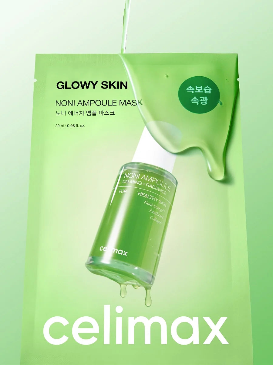 [Celimax] Glowy Skin Noni Ampoule Mask 29 ml - Lahab Beauty | لهب بيوتي