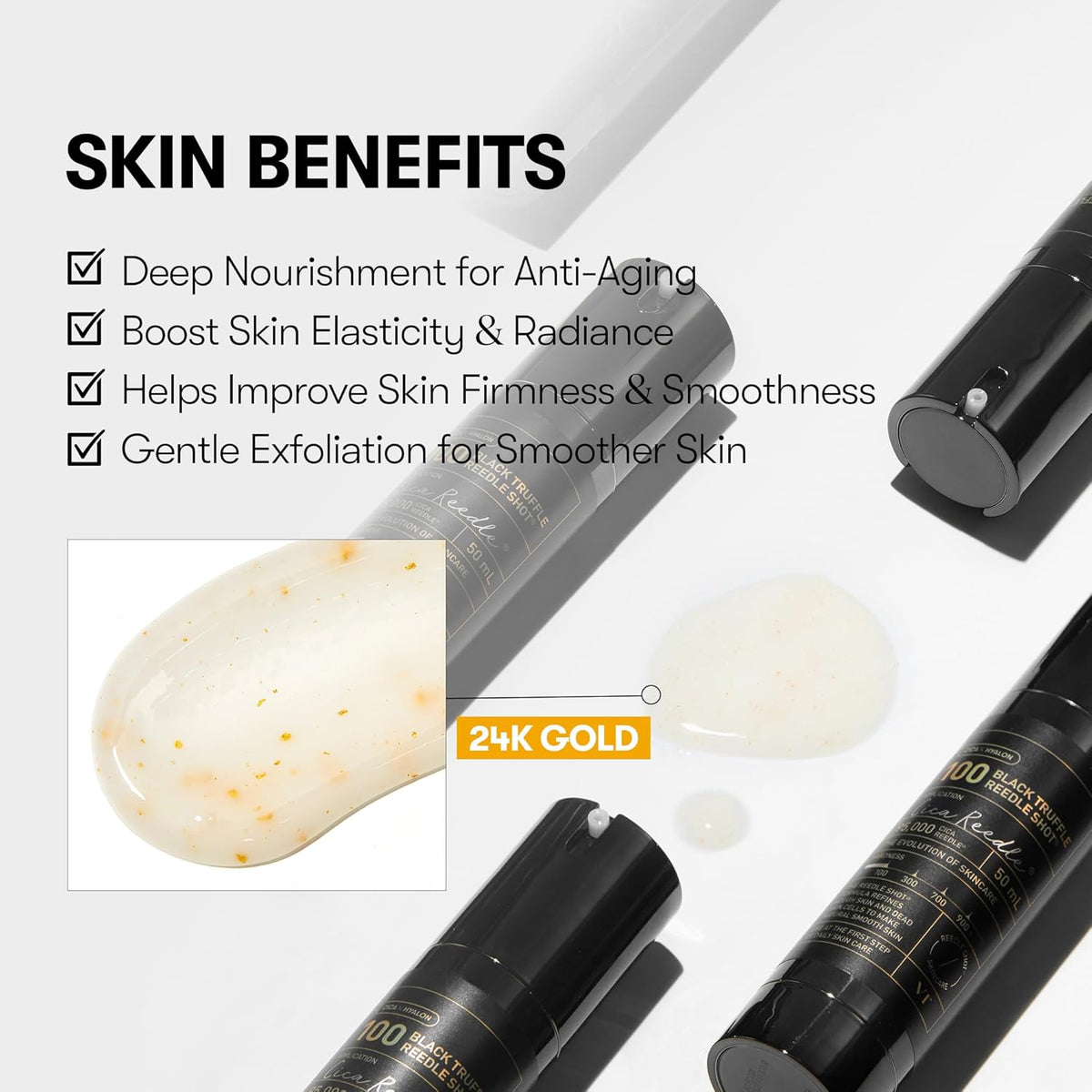[VT COSMETICS] Black Truffle Reedle Shot 100 – 50ml - Lahab Beauty | لهب بيوتي