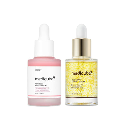 MEDICUBE Glow Activating Serum Duo - Lahab Beauty | لهب بيوتي