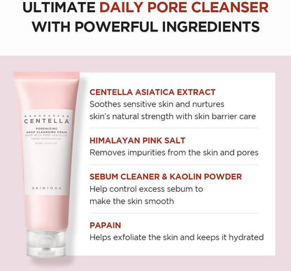 [SKIN 1004] Poremizing Deep Cleansing Foam - 125ml - Lahab Beauty | لهب بيوتي