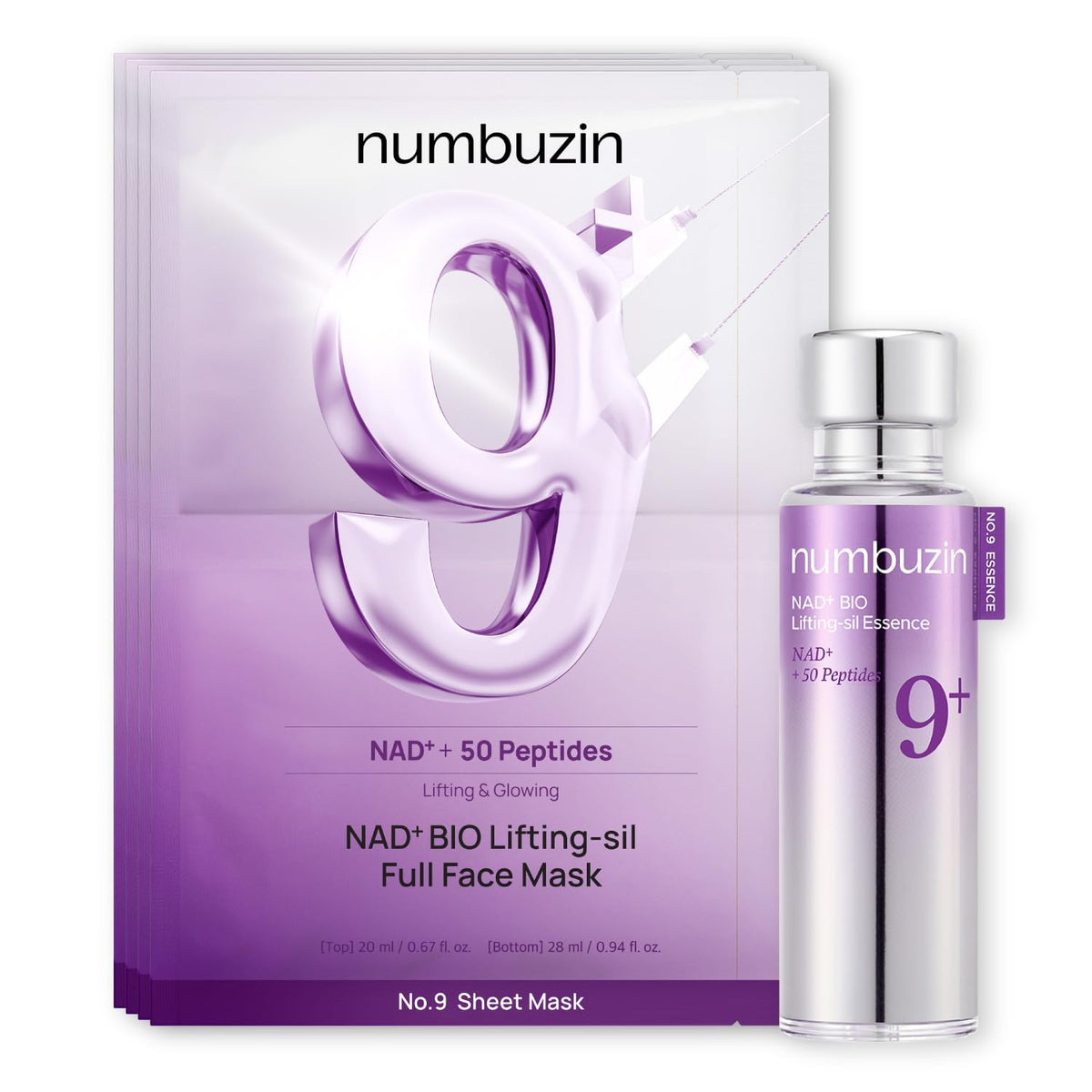 numbuzin No.9 NAD+ Bio-Lifting Duo - Lahab Beauty | لهب بيوتي