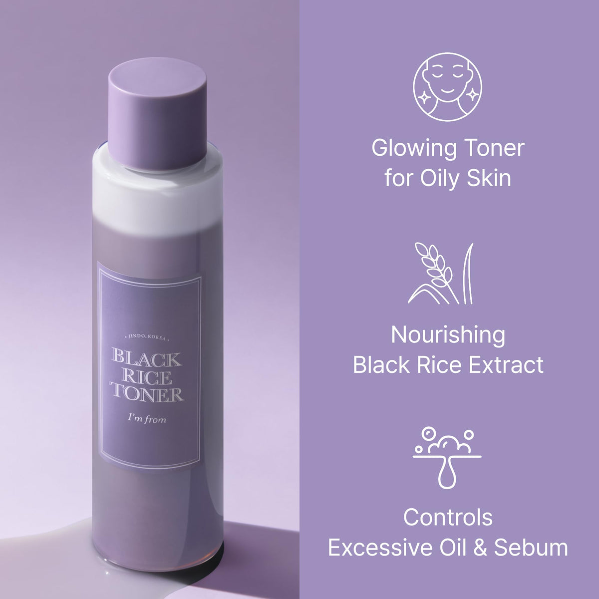 [I'm From] Miniatures of Rice Toner, Mugwort Essence, Fig Boosting Essence (Mugwort) - Lahab Beauty | لهب بيوتي