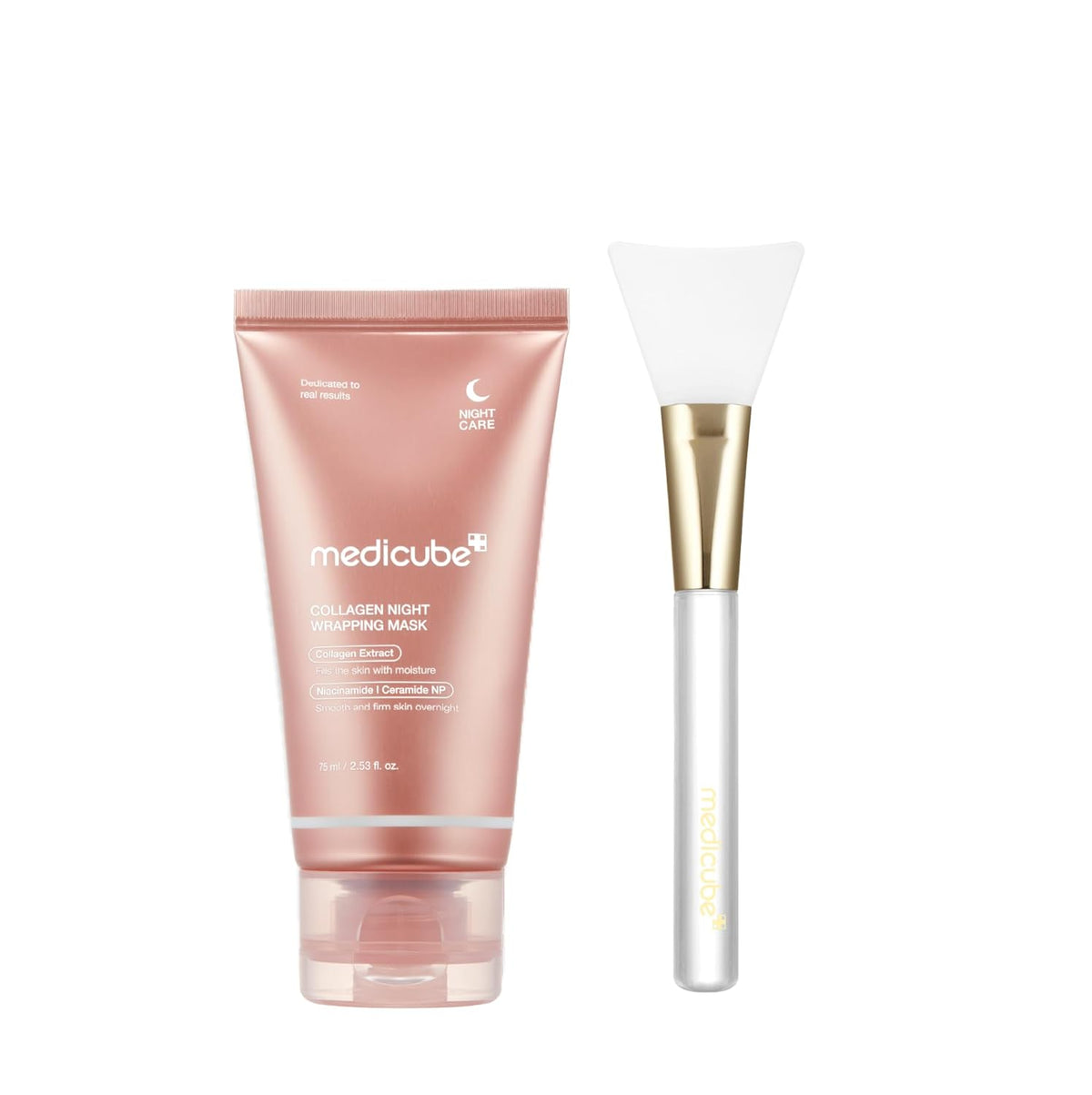 Medicube Collagen Night Wrapping Peel-Off Mask with Jelly Brush 🌙✨ - Lahab Beauty | لهب بيوتي