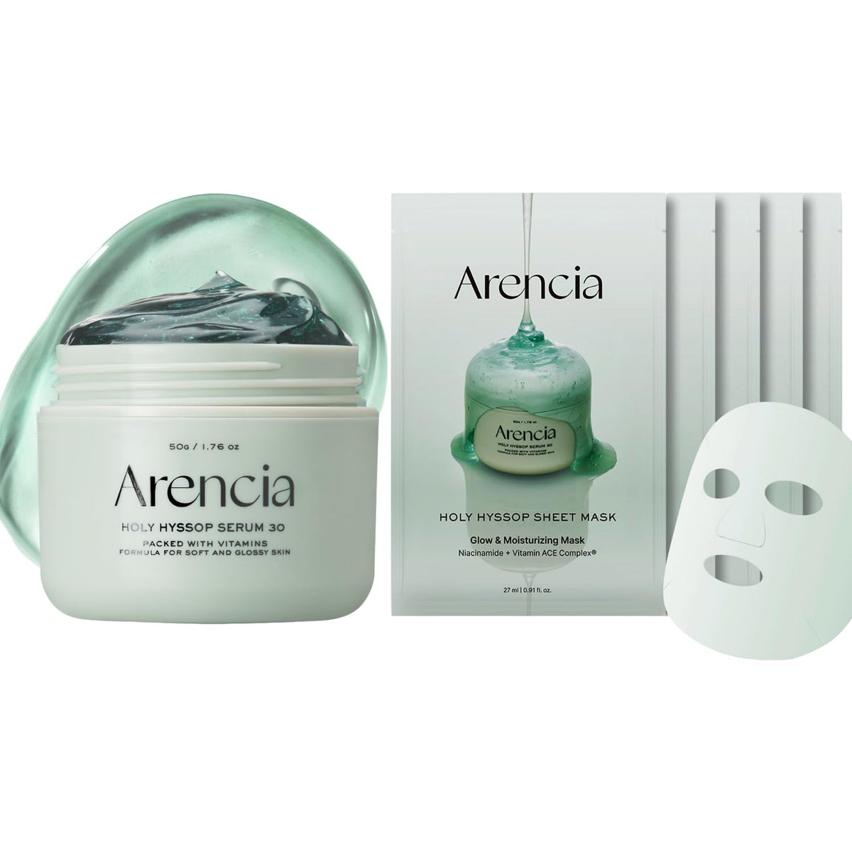 Arencia Glow Hyssop Skincare Duo 🌙✨ - Lahab Beauty | لهب بيوتي