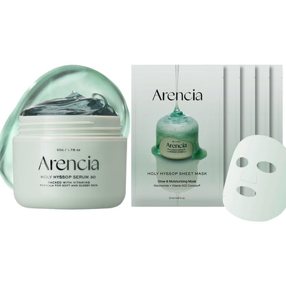 Arencia Glow Hyssop Skincare Duo 🌙✨ - Lahab Beauty | لهب بيوتي