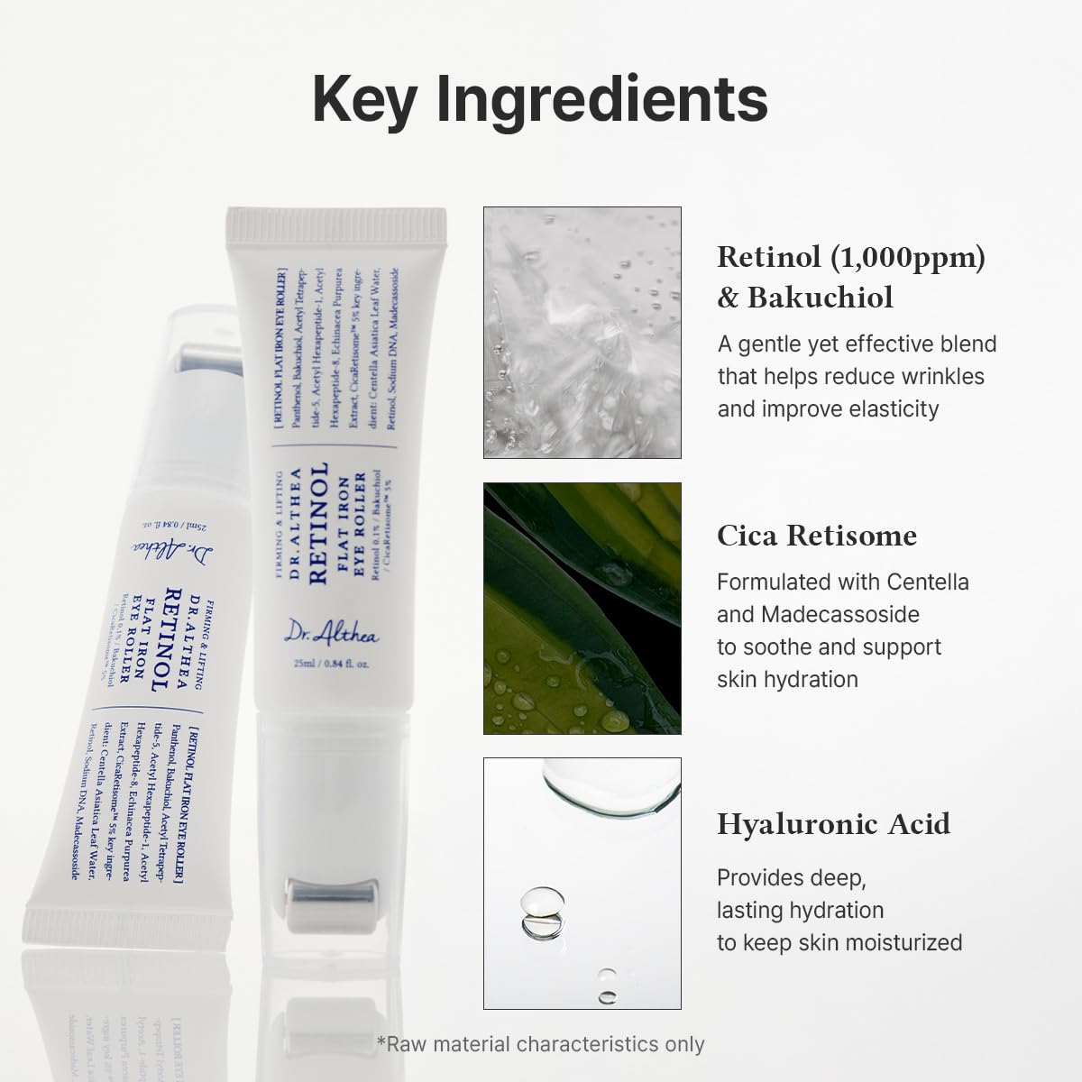 Dr.Althea Retinol Flat Iron Eye Roller - Lahab Beauty | لهب بيوتي