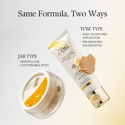 d’Alba Italian White Truffle Double Serum & Cream (70g) - Lahab Beauty | لهب بيوتي