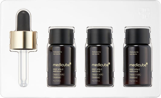 Medicube Deep Vita C Ampoule (10gx3) - Lahab Beauty | لهب بيوتي