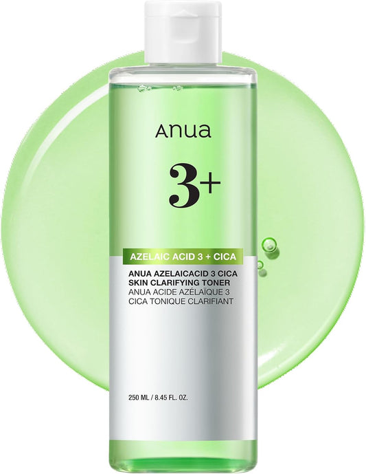 Anua Azelaic Acid 3 CICA Skin Clarifying Toner (8.45 fl oz / 250ml) 🌿✨ - Lahab Beauty | لهب بيوتي