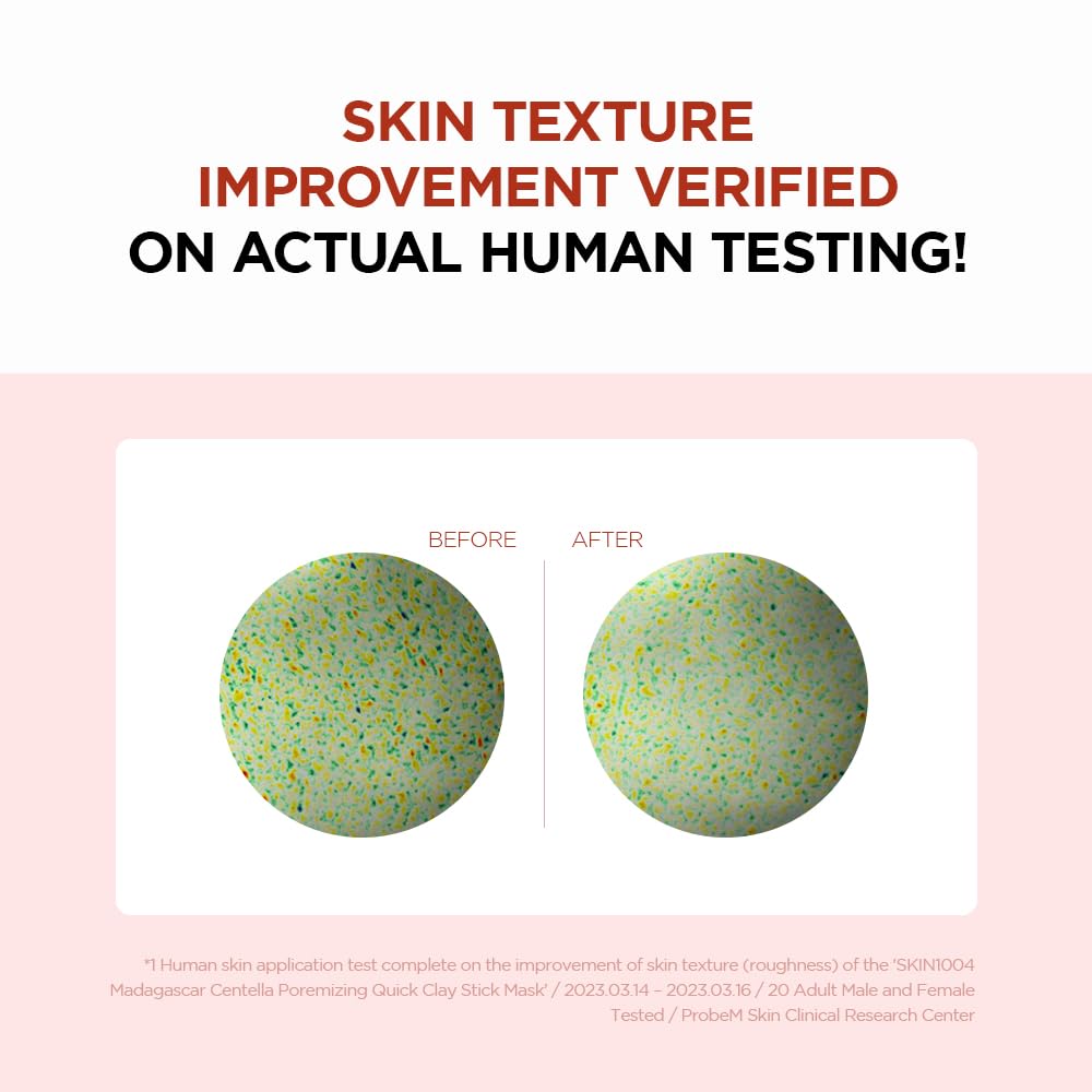 [SKIN1004] Madagascar Centella Poremizing Quick Clay Stick Mask 27g - Lahab Beauty | لهب بيوتي