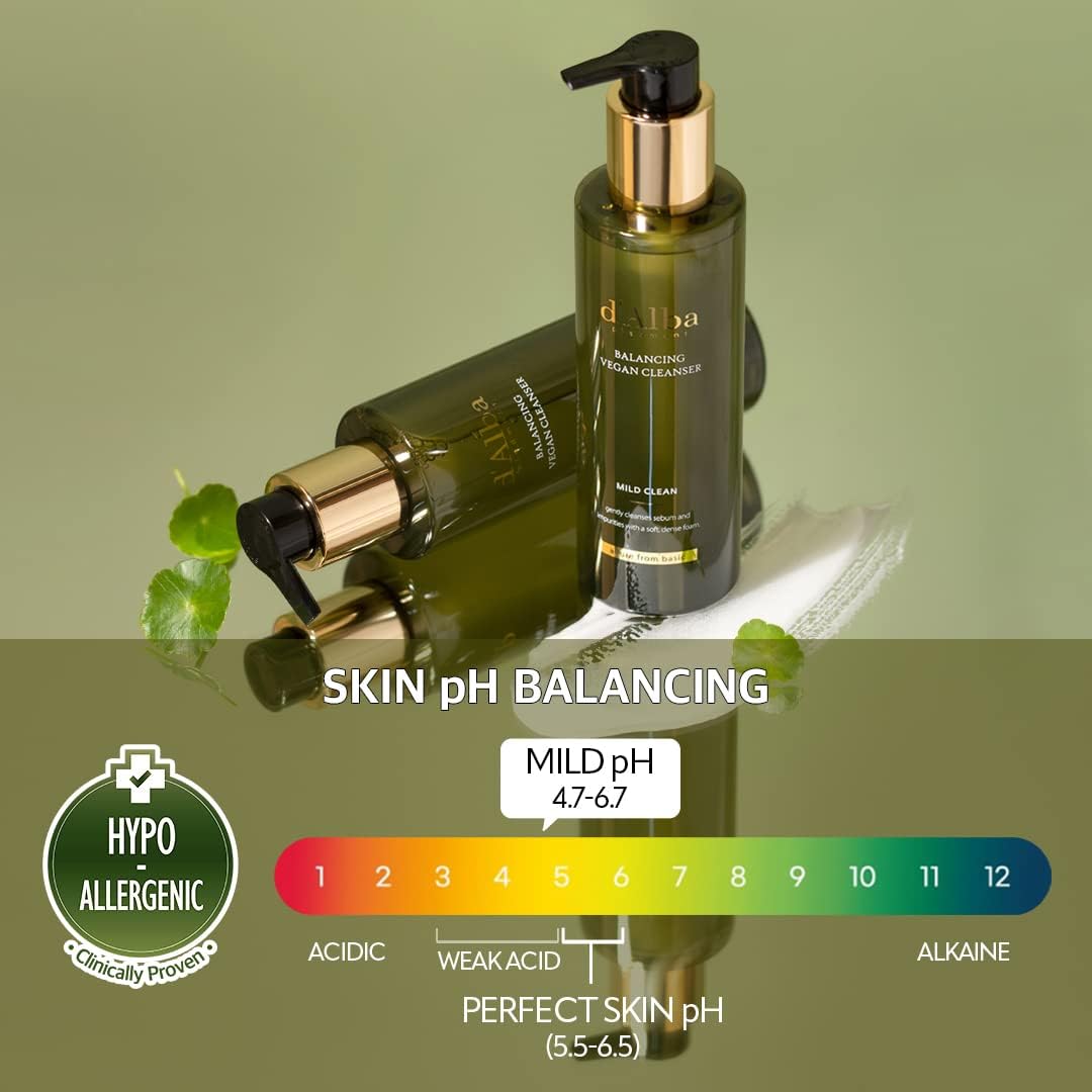 d'Alba Piedmont Italian White Truffle Mild Skin Balancing Vegan Cleanser - Lahab Beauty | لهب بيوتي