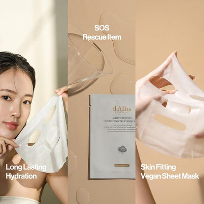 d’Alba Piedmont Italian White Truffle Nourishing Mask - Lahab Beauty | لهب بيوتي