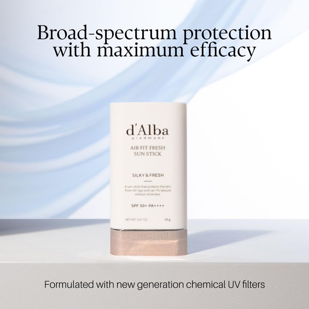 d’Alba Air Fit Fresh Sunscreen Stick SPF50+ (20g) - Lahab Beauty | لهب بيوتي