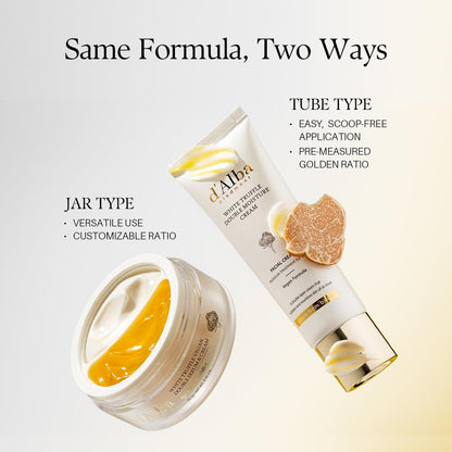 d’Alba Italian White Truffle Double Serum & Cream (70g) - Lahab Beauty | لهب بيوتي