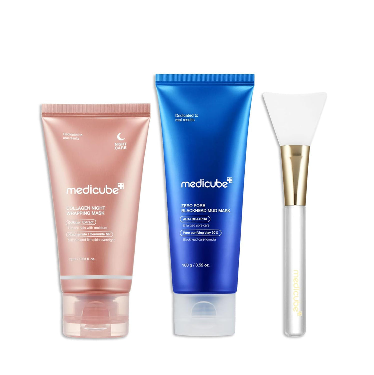 MEDICUBE Korean Viral Glass Skin Mask Duo - Lahab Beauty | لهب بيوتي