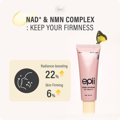epii Double Up NAD+ NMN & TXA Cream 50ml - Lahab Beauty | لهب بيوتي
