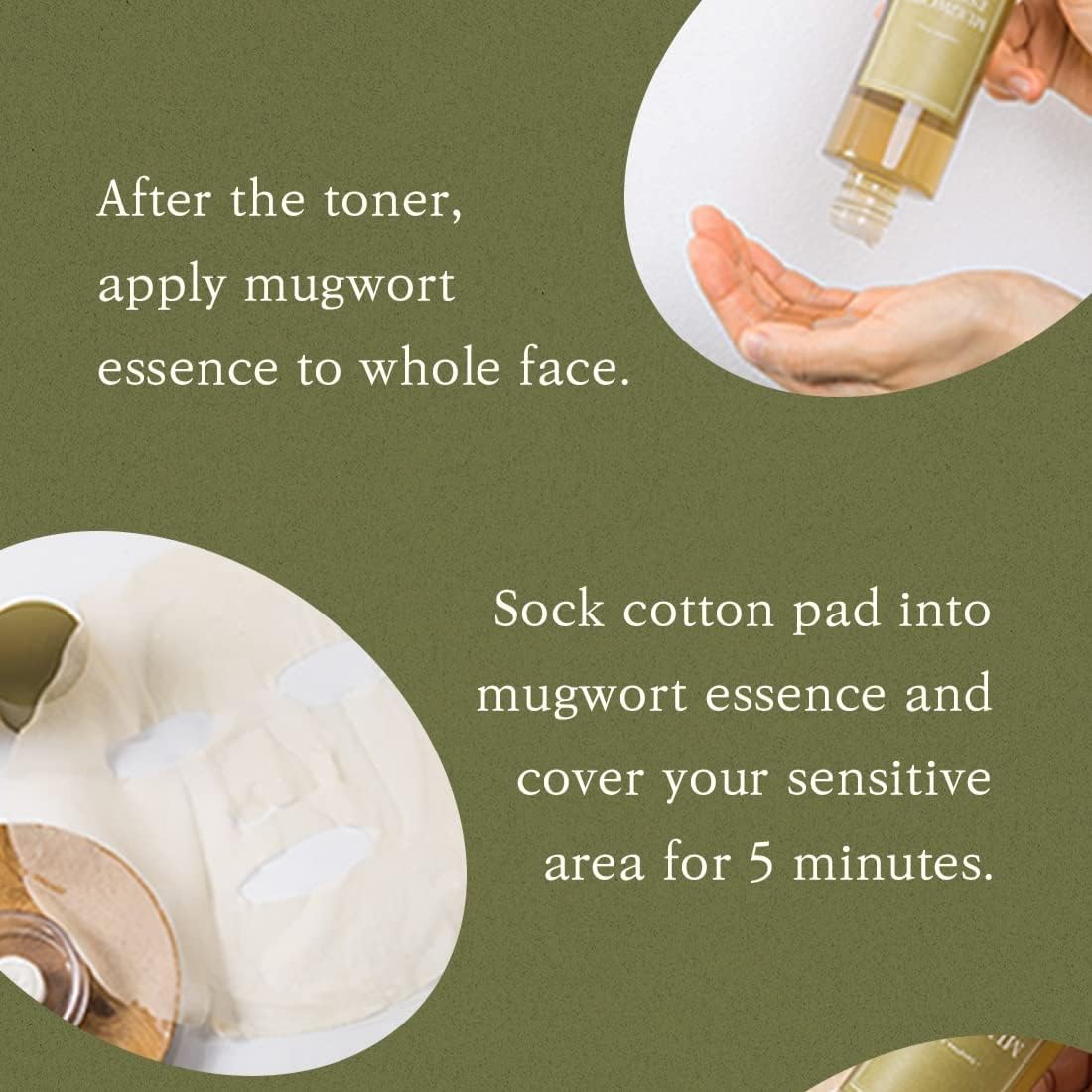 [I'm From] Miniatures of Rice Toner, Mugwort Essence, Fig Boosting Essence (Mugwort) - Lahab Beauty | لهب بيوتي