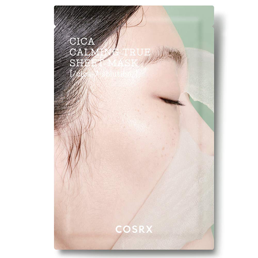COSRX Cica Calming True Sheet Mask (21ml / 0.71 fl oz) 🌿💧 - Lahab Beauty | لهب بيوتي