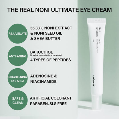 Celimax Real Noni Eye Cream 20ml - Lahab Beauty | لهب بيوتي