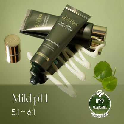 d'Alba Piedmont Italian White Truffle Mild Skin Balancing Vegan Cream - Lahab Beauty | لهب بيوتي