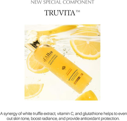 d'alba Piedmont White Truffle Vita Toning Serum Toner - Lahab Beauty | لهب بيوتي