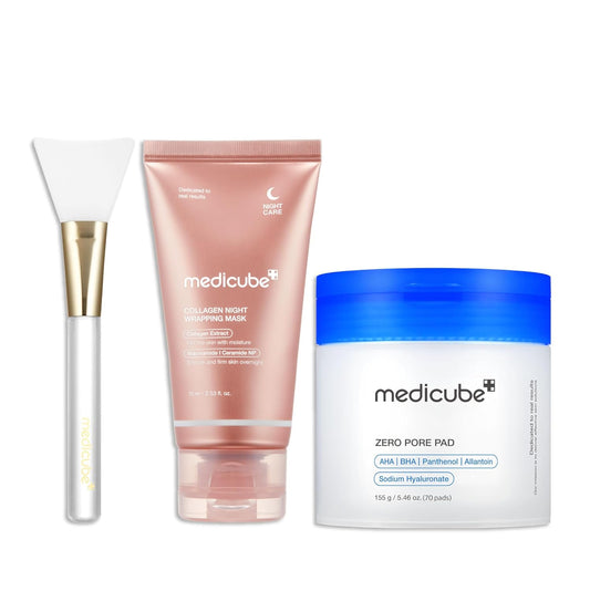 MEDICUBE Korean Viral Duo for Glass Glow Skin - Lahab Beauty | لهب بيوتي