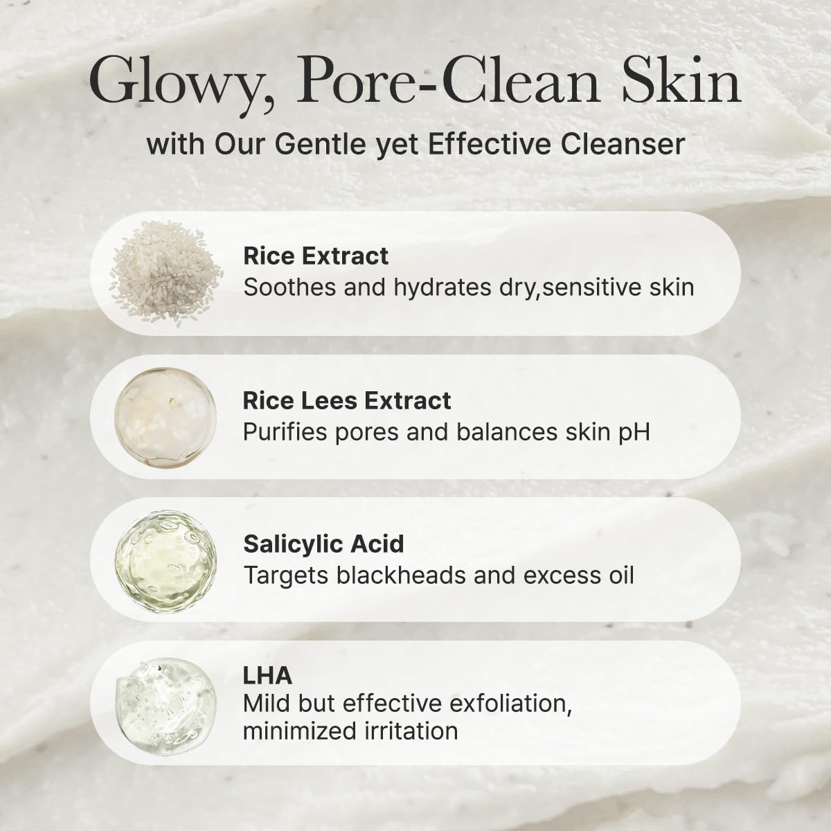 ARENCIA Rice Cake Cleanser Duo – Green Tea LHA + Rice LHA Cleansers 🌿✨ - Lahab Beauty | لهب بيوتي