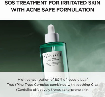 [SKIN1004] Madagascar Centella Tea-Trica Relief Ampoule 100ml - Lahab Beauty | لهب بيوتي