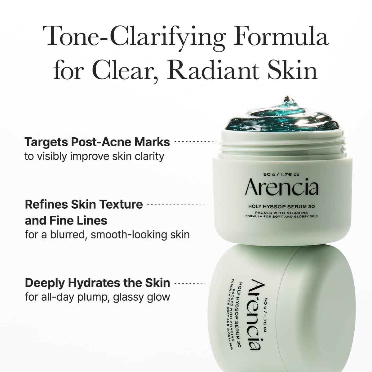 Arencia Glow Hyssop Overnight Face Mask Serum (Pack of 2) 🌙✨ - Lahab Beauty | لهب بيوتي